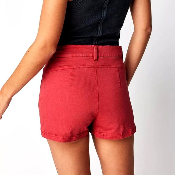 Free People Riviera Shorties - Berry Twists - Size 12 - Picture 5 of 5